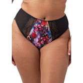 Elomi Lucie High Leg Brief -cherry blossom